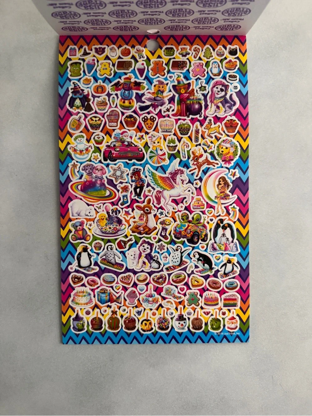 Lisa Frank Rainbow & Pink 600+ Sticker Pack